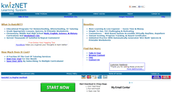 Desktop Screenshot of kwiznet.com